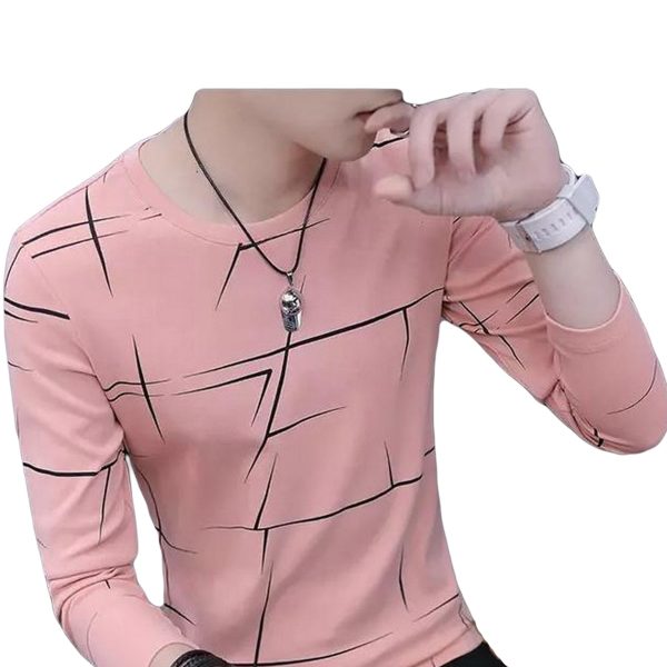 Fancy Cotton Jersey Full Sleeves T Shirt For Men