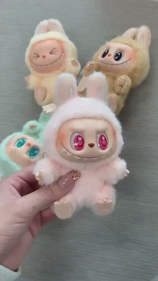 Labubu Doll Plush Toy & Keychain