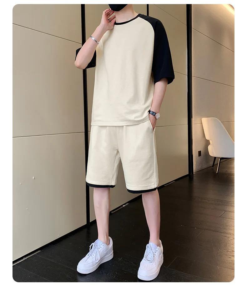 2 Pcs Men's Cotton Plain T-Shirt & Shorts
Tracksuit