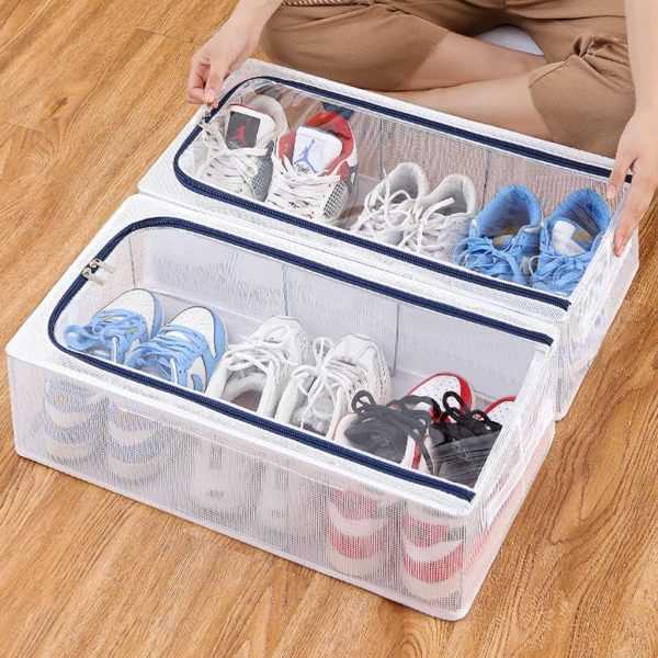 Transparent Storage Shoe Box Steel Structure Free