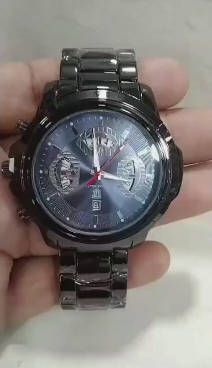 Men’s Watches Luxury Waterproof Calendar  (with Box)
