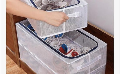 Transparent Storage Shoe Box Steel Structure Free